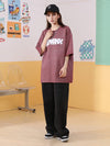 Starry Starry Sky LOGO embroidered heavy round neck T-shirt