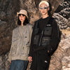 【GENANX2024NEW】Far infrared self-heating constant temperature round neck hoodie + tooling wind multi-pocket vest two-piece set