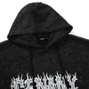 Starry Sky Sparkling Starry Sky Wax Dyed Hot Sequin Printed Mesh Hoodie