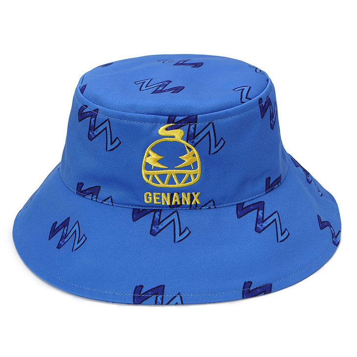 【GENANX2024NEW】Street hip-hop flash print cartoon embroidered fisherman hat