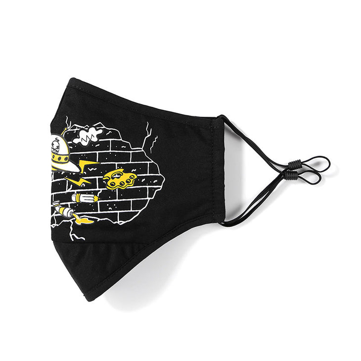 【GENANX2024NEW】 Creative printed windproof and cold-proof washable and adjustable mask