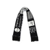 【GENANX2024NEW】Street hip-hop black and white with English fringe scarf