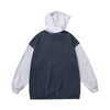 Color patchwork monogrammed logo kangaroo zipper hooded cotton jacket cardigan hoodie