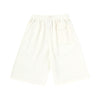 Simple style solid color basic letter TV label straight leg shorts