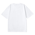 Little Burning Man monogram print loose sleeved cotton T-shirt