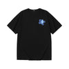 Cyberpunk monogram print loose sleeved cotton T-shirt