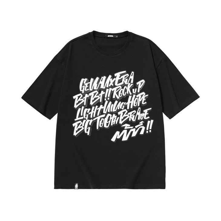 [Lightning Tide brand ×bt joint model] Multi-color optional printed T-shirt