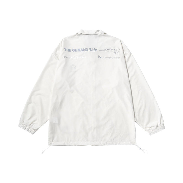 Printed UV50+ Anti-ultraviolet Sunscreen Jacket With Elastic Cord