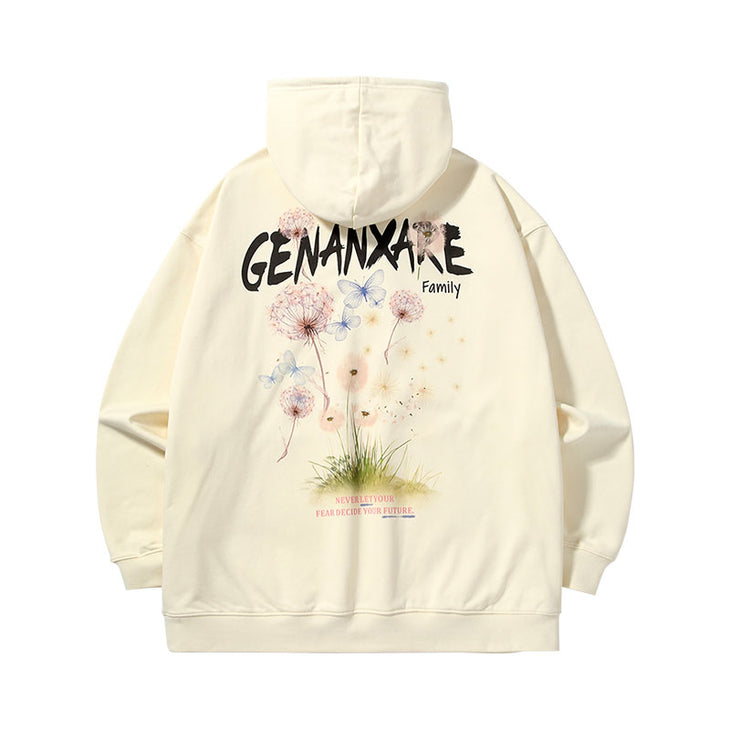 【GENANX2024NEW】Far infrared self-heating thermostatic print fleece lining hoodie