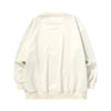Detachable little white duck zipper pocket printed space cotton hoodie