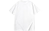 Simple basic g word small embroidered label loose sleeved cotton T-shirt