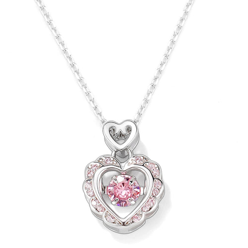 XXOFF love 925 kalung rantai klavikula kelas atas ceruk mewah ringan wanita perak