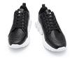 Lightning Print Led Lace-Up Thick-Soled Casual Shoes