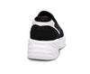 Black Elastic Band Platform Slip-Ons Casual Shoes