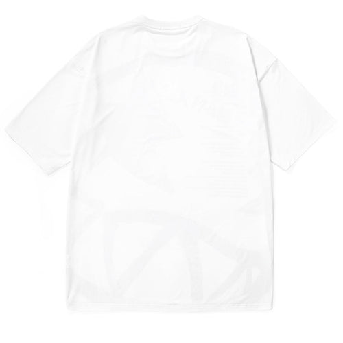 Color Block Letter Print Half Sleeve T-Shirt