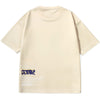 Colorful Chest Bag Letter Print Space Cotton T-Shirt
