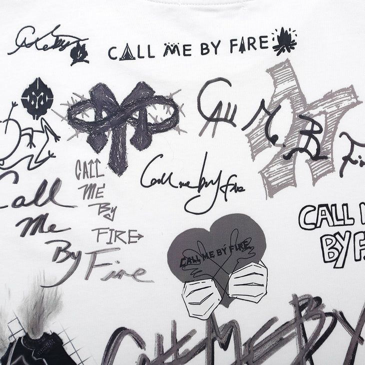 《Call Me By Fire 》Show Sponsored Celebrity Same T-Shirt
