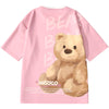 Teddy Bear Letter Print Unisex T-Shirt