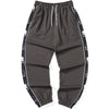 Cat Paw Letter Side-striped Jogger Pants