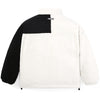 Pocket Stand Collar Fleece Padded Coat