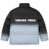 Gradient Stand Collar Padded Coat