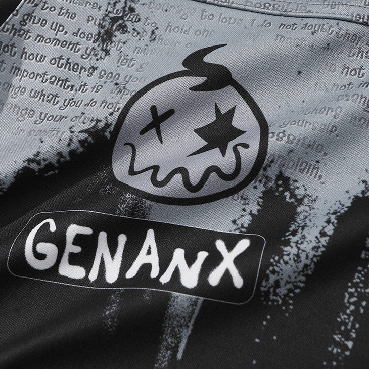 Journey To The West X Genanx Collaborate Graffiti Jacket