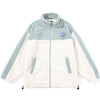 Color Block Decorative Chain Polar Fleece Jacket