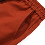 Plain Ribbon Logo Print Cargo Pants