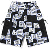 Eco-Friendly Garbage Classification Print Casual Shorts