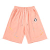 Minimalist Logo Print Cotton Sporty Shorts