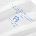 Graffiti Letter Print Space Cotton Crew Neck Sweatshirt