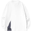 High Street Asymmetric Minimalist Sweatshirt
