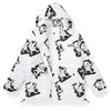 Cartoon Print Removable Hooded Couple Down Jacket