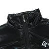 Reversible Glossy Removable Sleeve Down Vest