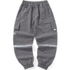 Pockets Jogger Cargo Pants With Reflective Stripes